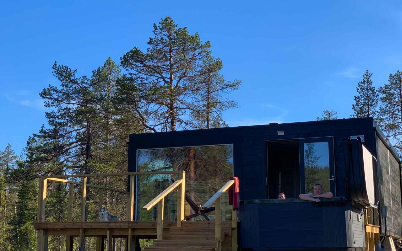 Arctic Skylight Lodge Äkäslompolo Zewnętrze zdjęcie