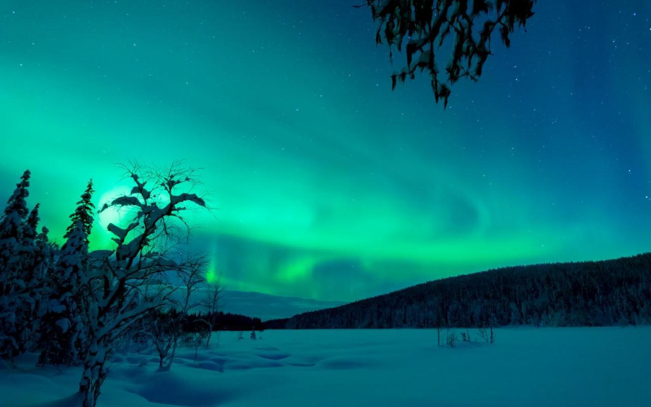 Arctic Skylight Lodge Äkäslompolo Zewnętrze zdjęcie