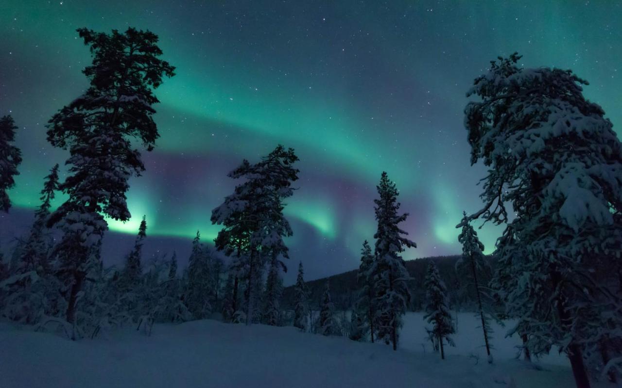 Arctic Skylight Lodge Äkäslompolo Zewnętrze zdjęcie